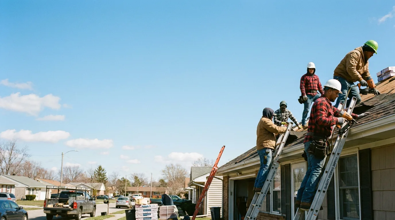 Roofing in De Mossville, KY near me